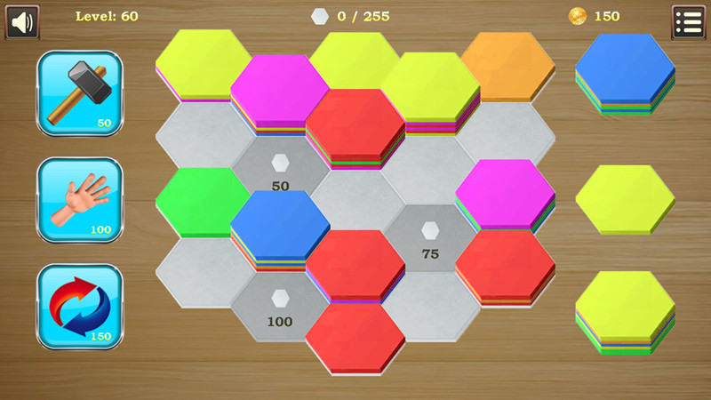 Sort Hexa Tiles - screenshot 4